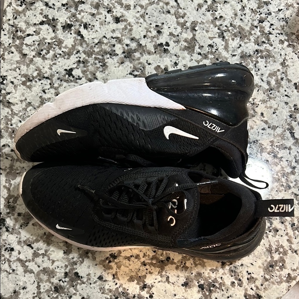 Nike Air Max Black and White Sneakers